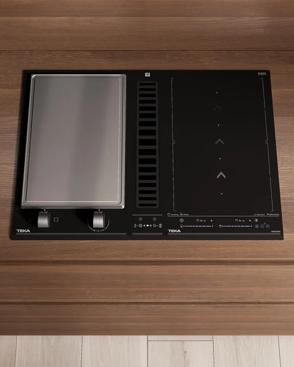 TEKA MAESTRO MODULAR INDUCTION HOB IZS 34600 DMS BLACK GLASS - Image 2