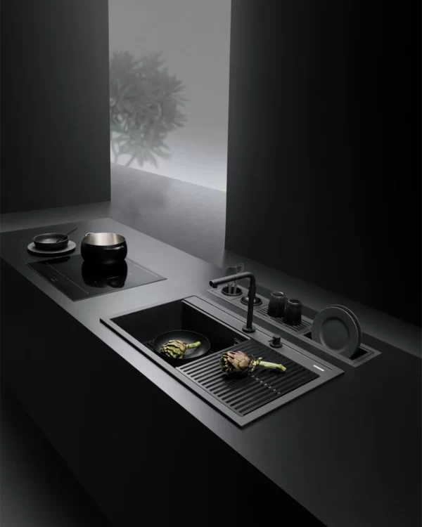 BARAZZA SINK 86×51 CM BUILT-IN CITY KIT SINK WITH ACCESSORIES - Image 2