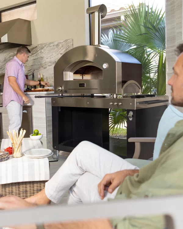 ALFA PIZZA OVEN STONE FUTURO 2 PIZZE GAS FXSTNM-GRAM - Image 4