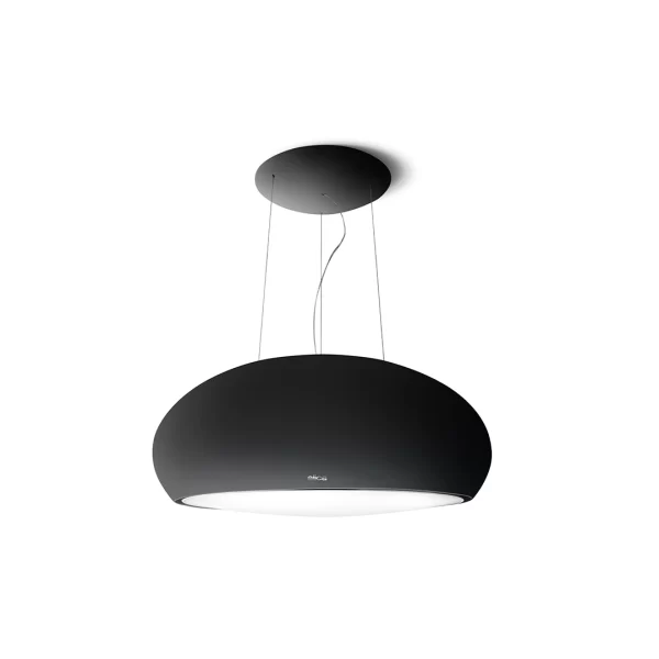 ELICA HOOD HANGING SEASHELL 80 CM BLACK