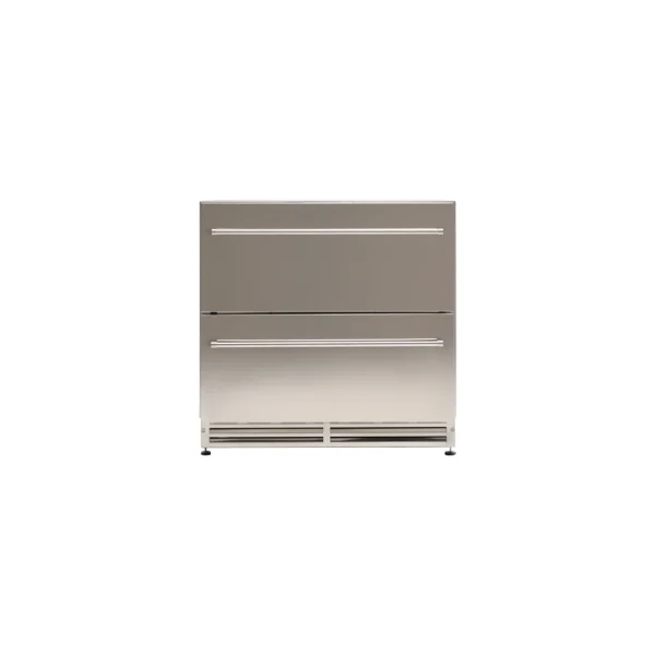 FHIABA BUILT-IN UNDERCOUNTER 2 TRIMODE DRAWERS OUTDOOR GRANMAESTRO WITH ICE MAKER 90 CM
