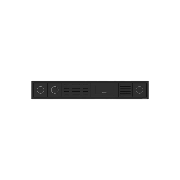 BARAZZA FLUSH CHANNEL 1CI120NK 120 CM BUILT-IN MATT BLACK