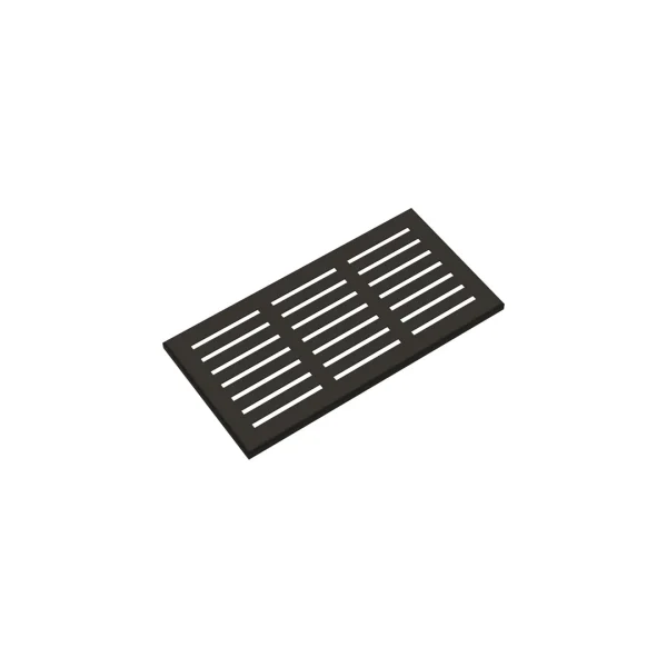 BARAZZA SHELF/GLASS DRAINER 1CRGN 30 CM BLACK STAINLESS STEEL